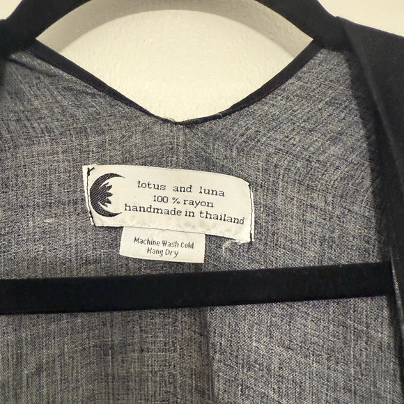 Boho Handmade Swim Coverup - Picture 4 of 4